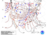 Final Day 3 Fronts and Pressures for the CONUS