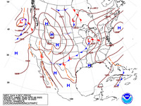 Final Day 4 Fronts and Pressures for the CONUS