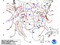 Final Day 5 Fronts and Pressures for the CONUS