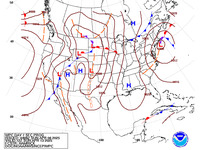 Final Day 7 Fronts and Pressures for the CONUS