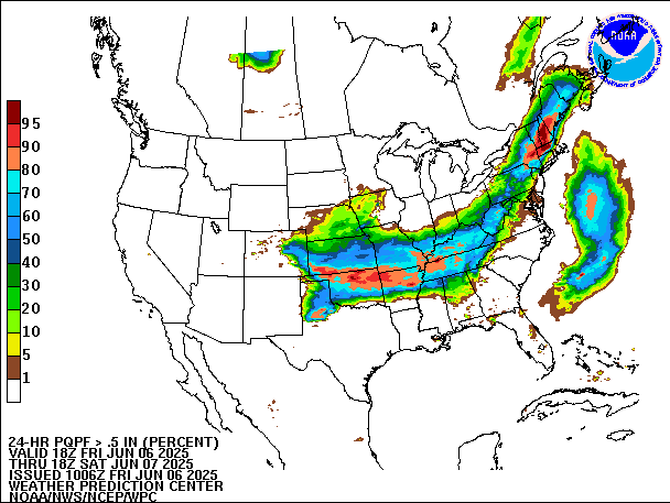 24-Hour PQPF valid 18Z June 7, 2025