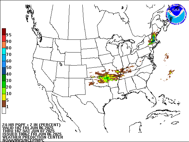 24-Hour PQPF valid 18Z June 7, 2025