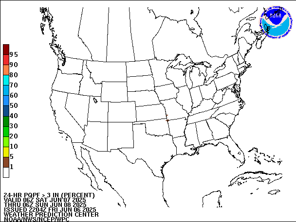 24-Hour PQPF valid 06Z June 8, 2025