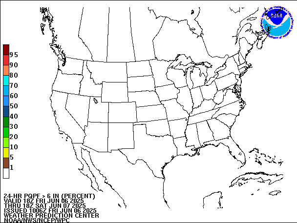 24-Hour PQPF valid 18Z June 7, 2025