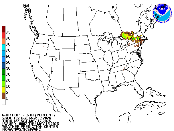 6-Hour PQPF valid 18Z May 17, 2025